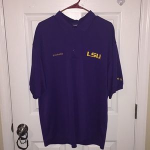 Columbia LSU polo